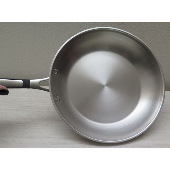 Calphalon 1388 8" Frying Pan & 1390 10" Tri-Ply Stainless Steel Frying Pan Set - Picture 8 of 14